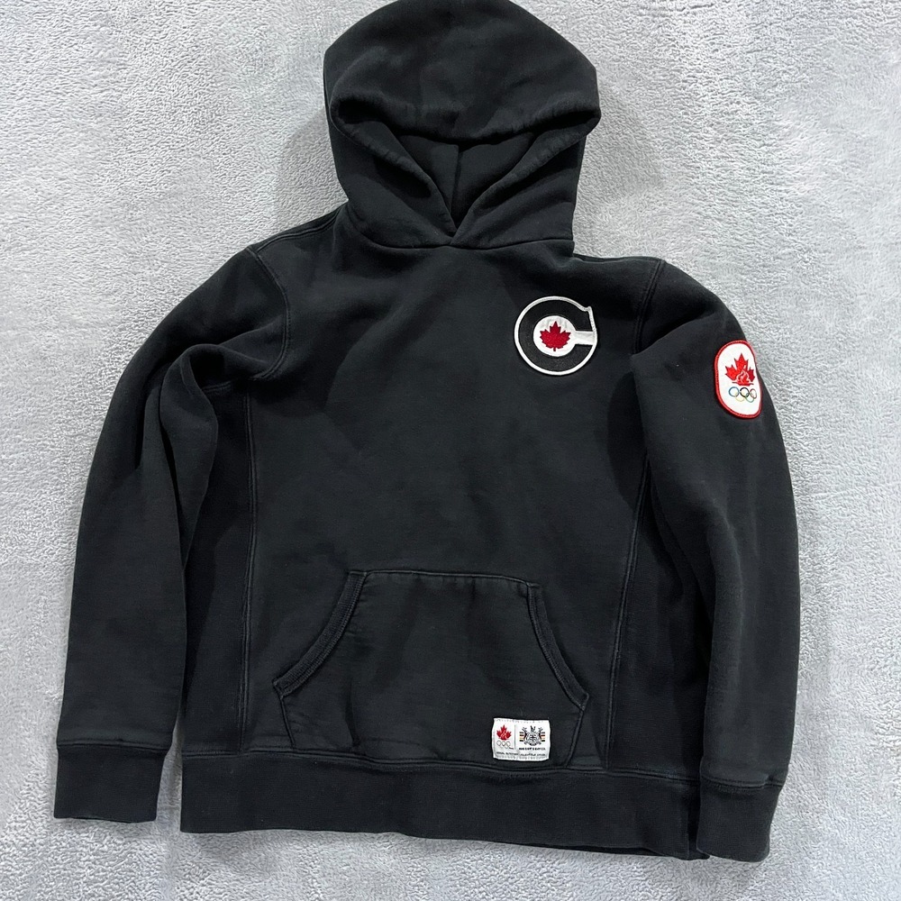 Hudson's Bay Team Canada Olympic Full Zip Hoodie Boys 10-12‎ Pullover